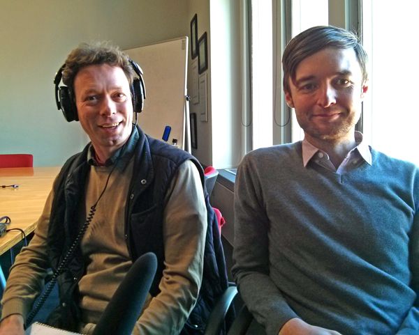 Julian Siddle (left) and Joel Werner at Dragonfly